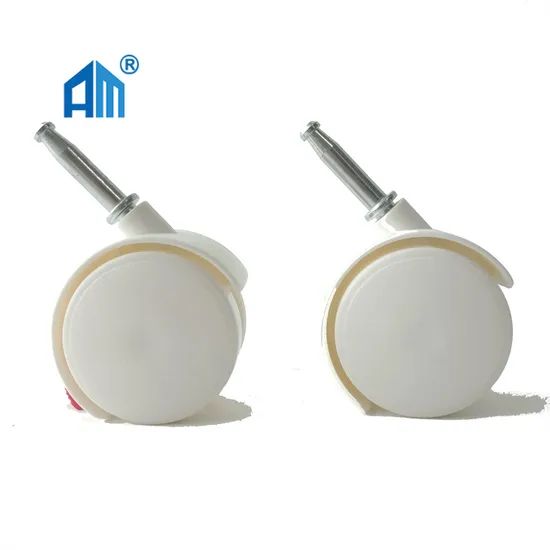 1 5 Inch 2 Inch Hardware for Furniture Caster Wheels with Brake PVC Furniture Caster Wheels - Image 1