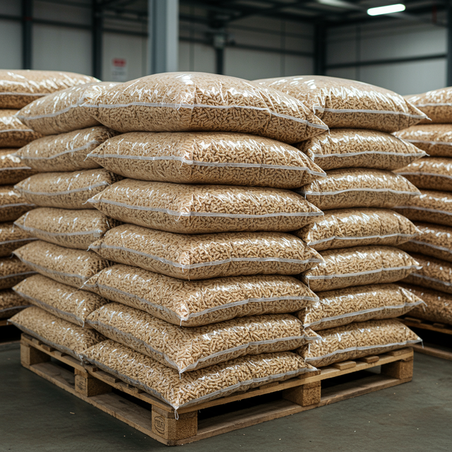 Eco Friendly Renewable Energy Product Including Wood Pellets Made From Clean Hardwood Materials - Image 4