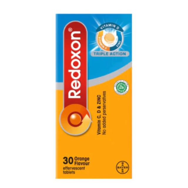 2x15`s REDOXON Triple Action Vit C 1000mg & Vit. D & Zinc Effervescent Tablet - Image 3