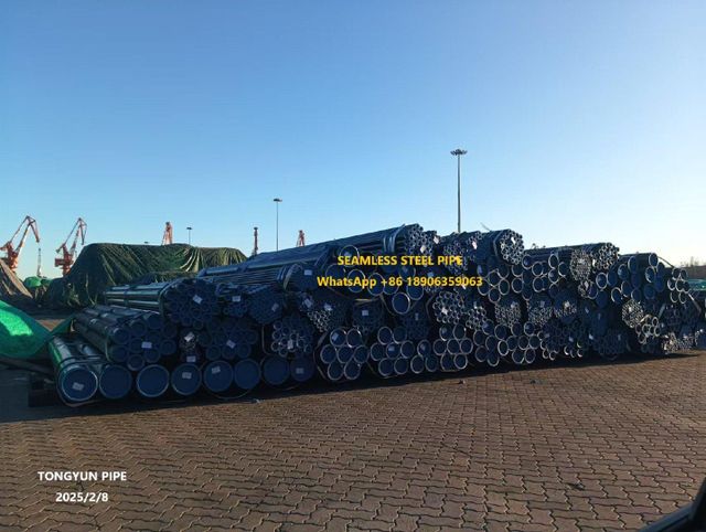 ASTM A106 Carbon steel pipe Specification Carbon Steel Tube/Pipe Size Thickness 1.0mm-60mm;Diameter 6.0mm-1422mm Grade ,A106 GrB,API5L,API5CT,S235JR,S275JR, - Image 2
