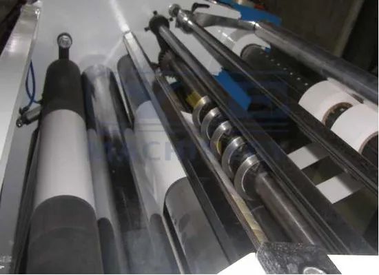 Vertical Plastic Film/ Paper Slitting and Rewinding Machine - Image 4