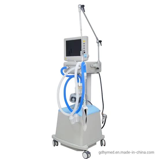 Best Price List ICU Equipment Ventilator Machine with Air Compressor - Image 2