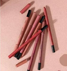 Matte Lipstick Lip Liner Everyday Nude Makeup Form Pencil Origin China Model NO. T1 Type Lipstick Trademark Non Specification - Image 3