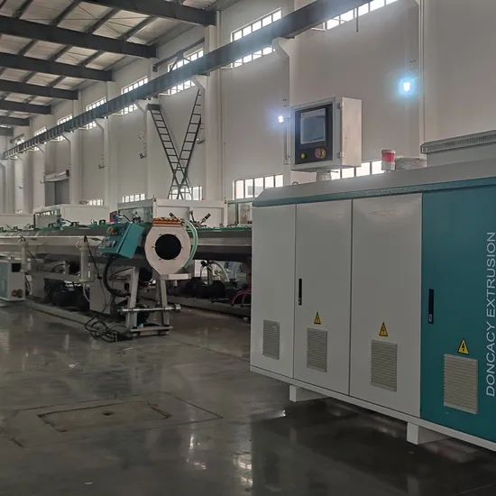 Energy Saving Extruded Large Diameter HDPE Pipe Making Machine - Image 1