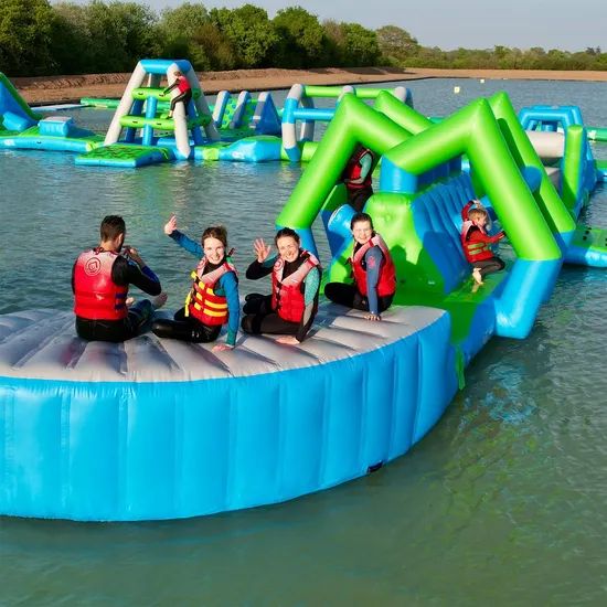 Customized Water Obstacle Course Inflatable Floating Water Park - Image 3