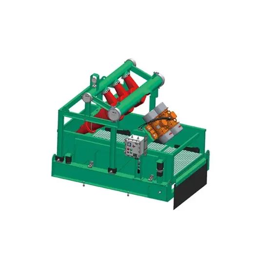 API Standard Oilfield Drilling Mud Cleaner, Including Mud Desander, Mud Desilter and Shale Shaker - Image 1