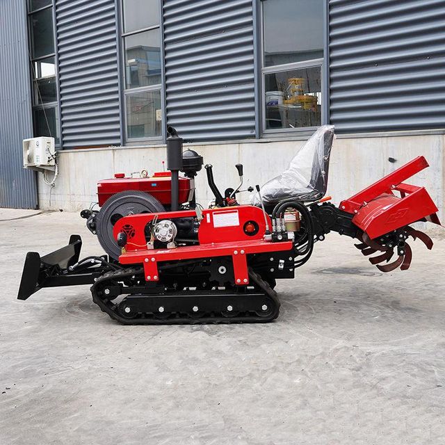 Agricultural Machinery 25hp 35hp 80hp 100hp 120hp Crawler Tractor Rotary Tiller Cultivator for Tractor - Image 4