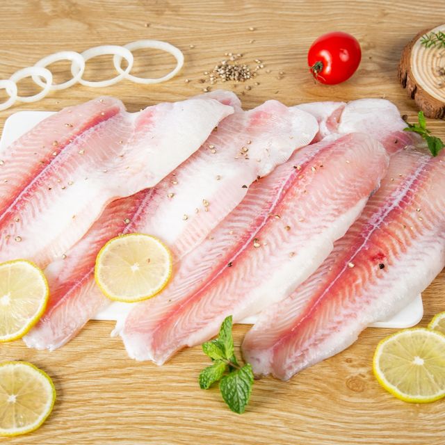 Bulk Fish Fillets Vietnam Basa Fillets Fish Wholesale IQF Bulk 10kg packing HACCP ISO ...