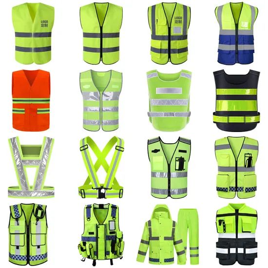 Safety LED Riding Night Clothing Security Staff Reflective Vest - Image 2