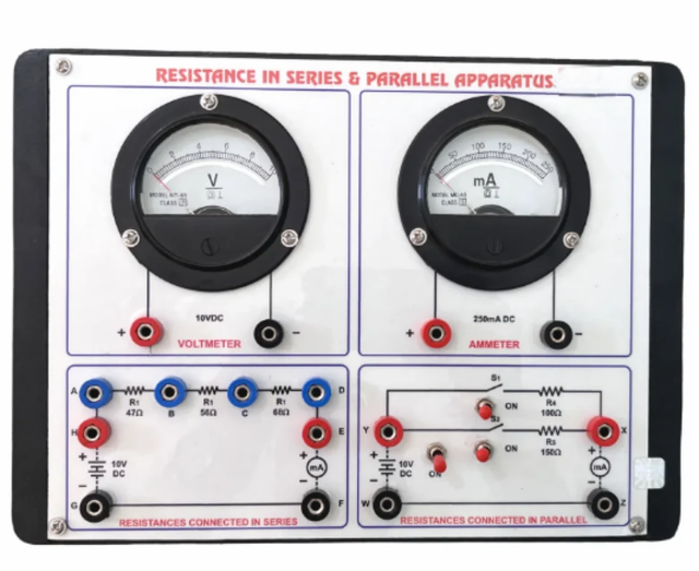 Analog Resistances In Series And Parallel Apparatus Brand GII Type Analog Power Supply 9V DC Country of Origin Made in - Image 3