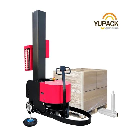 Automatic Battery Powered Mobile Robotic Pallet Robot Wrapping Machine - Image 2