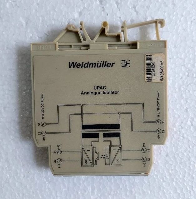 WEIDMULLER SLIMPAK ANALOGUE ISOLATOR 832709 - Image 1