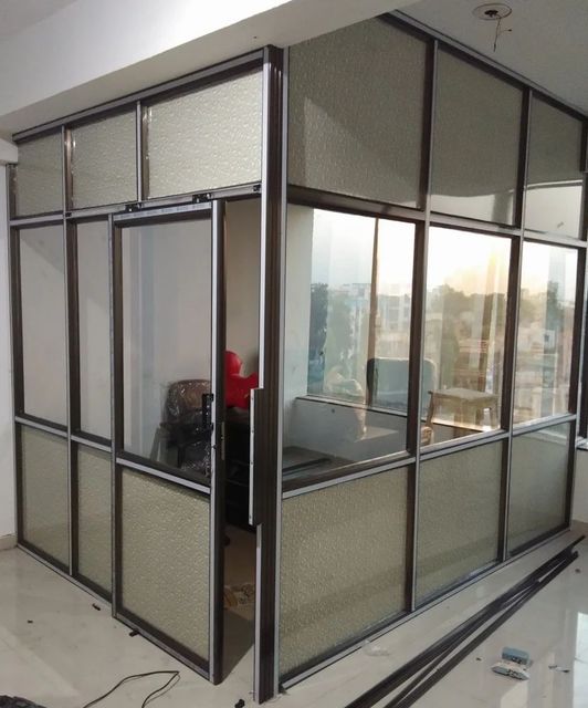 Aluminum Partition Work, On Site Weight Lightweight Durability Durable Aesthetic Appeal Stylish Type Of Location On - Image 3