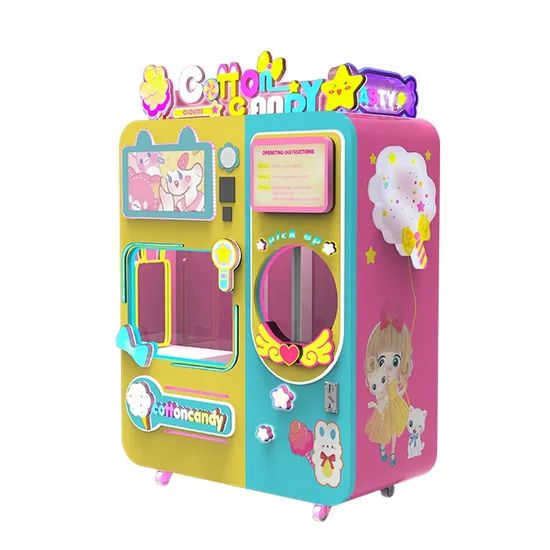 Small Selectable Portable Retail Cotton Candy Vending Machine - Image 6