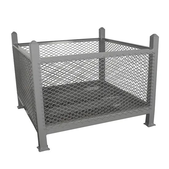 General-Purpose Steel Wire Mesh Storage Cage for Scaffolding Fittings Storage - Image 4