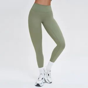 Woolen Running Speed Drying Yoga Leggings Cross-Border Yoga Wear - Image 4