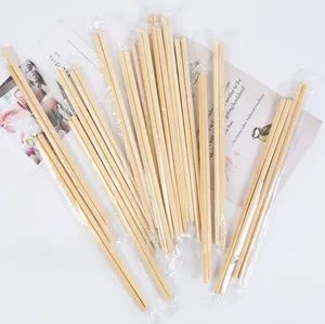 Biodegradable Bamboo Bulk Disposable Tableware Chopsticks Origin China Trademark LVJIE MOQ 100 Cartons Model NO. BRS50225 - Image 4