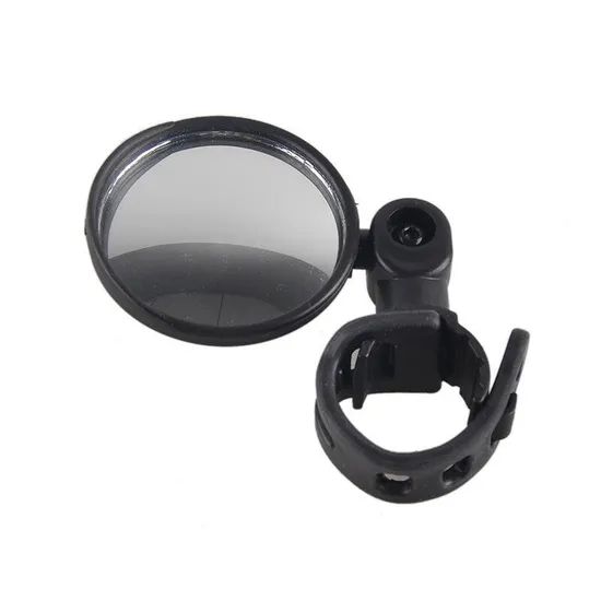 Bicycle Rearview Mirror Wide Angle Convex Mirror Cycling Mirror Mountain Bike Rearview Mirror Silicone Handle Rearview Mirror - Image 2