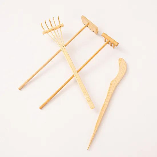 Bamboo and Wood Rakes and Sand Rakes - Image 4
