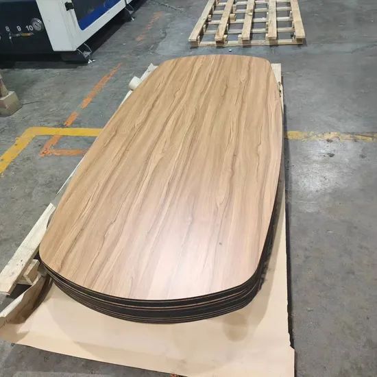 Solid Grade Laminate HPL Tabletop Conference Meeting Room Table - Image 4