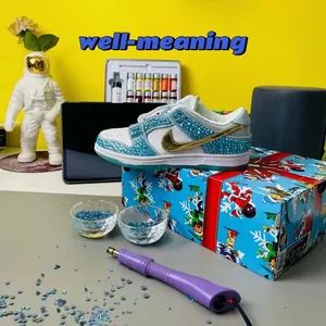 Hotfix Flatback Blingbling Aqua Snow Fashion Rhinestone for Shoes - Image 3