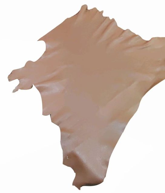 Brown Goat Nappa Finished Leather Color Brown Thickness 8mm Finishing Cationic Usage/Application Shoes Material Nappa And Goat - Image 1