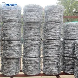 Protective Barbed Wire Double-Twisted Barbed Wire Barbed Wire Net Hot-DIP Galvanized Wire Net - Image 5