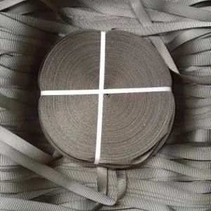 Webbing Different Colors of Raw Materials Polyester M.B.S 5000kg Width 25-300 Origin China Model NO. 1-10T Length - Image 1
