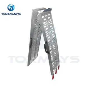 Aluminum Loading Ramp for Loading Motorcycles with Easy Rubber Handle - Image 5