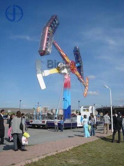 Durable Attractive Children Adult Amusement Park Rides 24 Seats Kamikaze Rides - Image 4