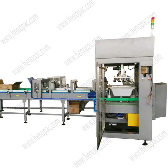 High-Speed Automatic Drop Type Vertical Case Packer for Bottles Bags Pouches Carton Packing - Image 4