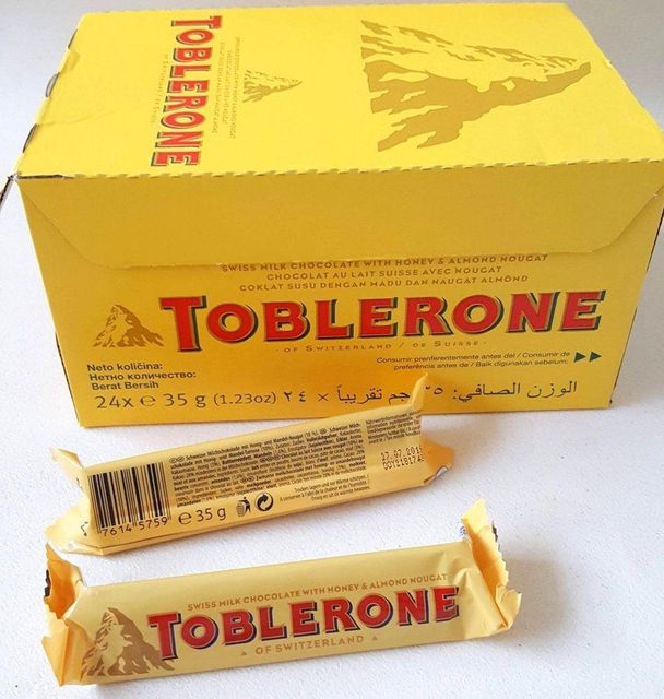 Fast Delivery Toblerone Milk Chocolate Candy Bars with Honey and Almond Nougat 20 x 3.52 oz Bars Fresh Delicious - Image 5