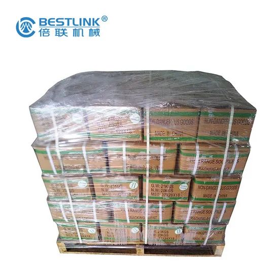 Sca1 High Range Soundlness Expansive Mortar MOQ 5 Tons Model NO. sca-1 HS Code 25221000 Specification SGS Trademark - Image 3