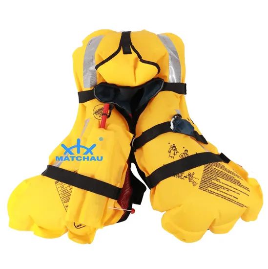 Lightweight Rescue Inflatable Life Jacket Red XL L 1Kg 150N Buoyancy ManualAuto 33G24G CO2 Neoprene 300d Oxford Reflective CCS CE ISO - Image 5