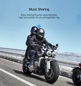 Freedconn R3 PRO Bluetooth Intercom Waterproof with Motorcycle 6 Riders Bluetooth Intercom - Image 4