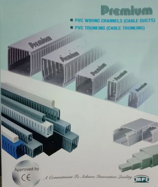 Pvc wiring channel cableDuct Material Plastic Usage/Application Electric Wire - Image 1