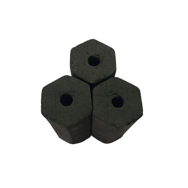 High Quality Hexagonal Charcoal Briquettes Bulk Supply Industrial Grade – product photo 2, product detail gallery