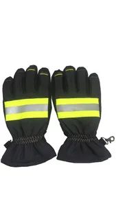 Rugged Design Professional Firefighter Work Gloves Durable a Spark Resistant a HS Code 6216000000 Trademark ankailong Origin Jiangsu, - Image 6