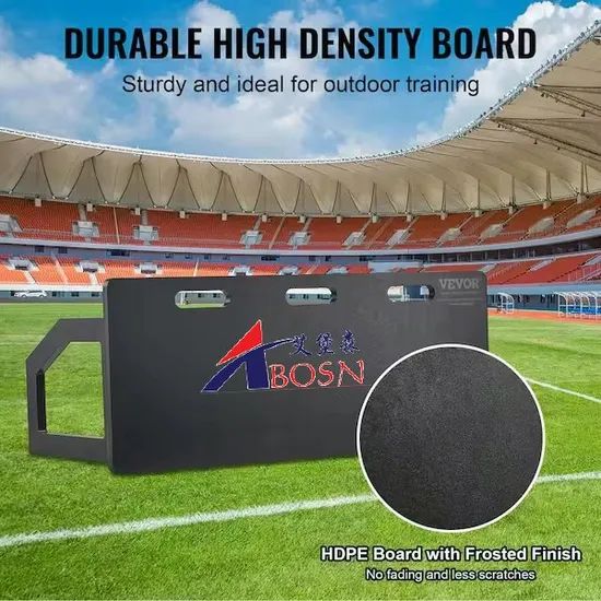 Black Engineering Plastic Football Rebounder Boards - Image 6