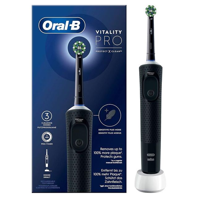 Oral B Compatible Professional Electric Toothbrush with Removable Head USB Powered Patented Replacement Heads - Image 4