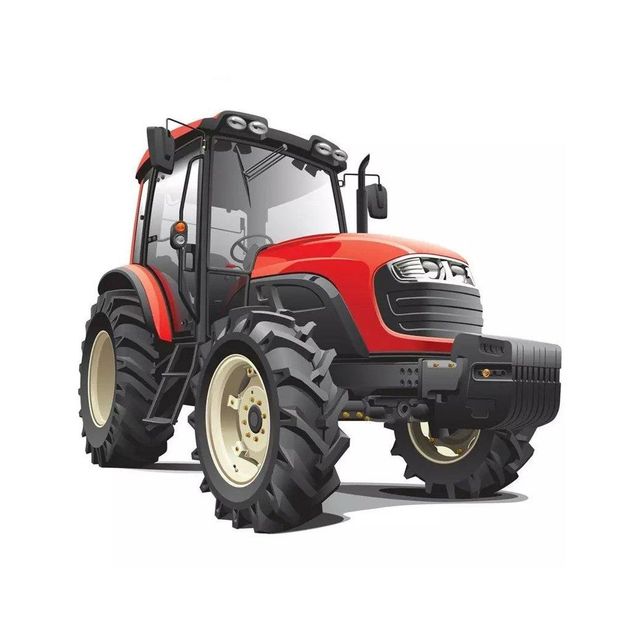 Massey Ferguson tractors used worldwide for agriculture and farming operations, reliable agricultural machinery designed for cultivation, harvesting and transporting crops with powerful diesel engines - Image 3