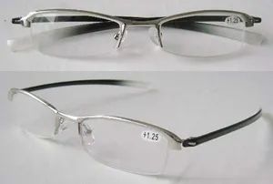 Half Frame Reading Eyeglasses Novel Design Model NO. 5878 Style Commercial Frames Color All HS Code 90031100 Frame Color Black - Image 2