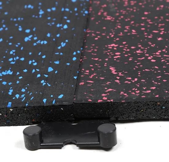 Fire Resistant Gym Flooring Free Sample Recycled Environmental Proetction Rubber Colorful Gym Mat - Image 4