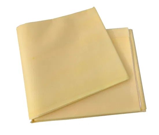 Disposable Poly Yellow Rescue Air-Laid Paper Emergency Blanket - Image 1