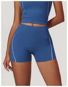 Tight Yoga Shorts High-Waist Fitness Shorts Women's Running Pants - Image 5