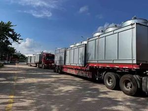 CTI Certified Closed Loop Combined Flow Cooling Tower for Urban HVAC ...