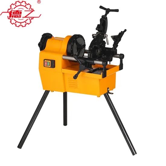 Heavy Duty Manual Pipe Thread Rolling Machine Thread Cutting Machine - Image 1