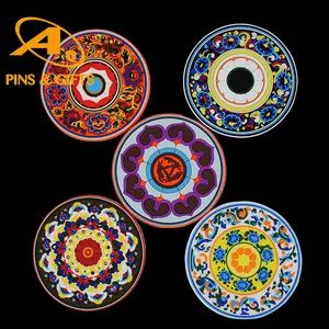 Home Decoration Promotional Gifts Soft Kitchenware in Square Shape PVC Rubber Coaster Set Bar Mat with Logo Kitchen Accessory - Image 4