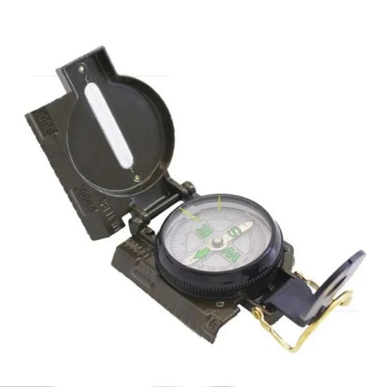 Multifunction Metal Compass Outdoor Portable Magnetic Compass for Camping - Image 1