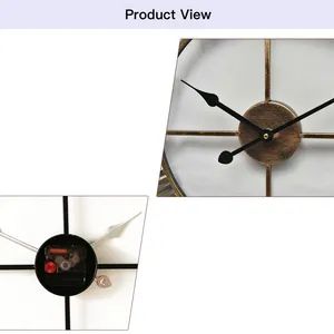 Metal Wall Clocks Large Designer Wall Clock - Image 3